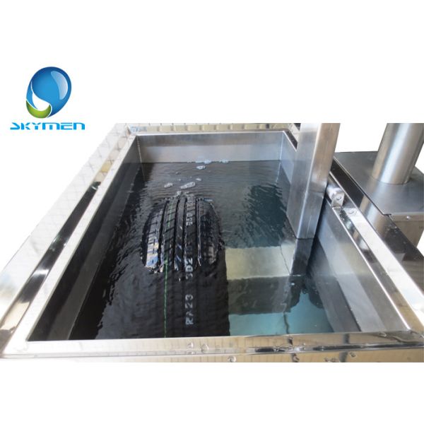 Machine de nettoyage de pneu ultrasonique pour la roue de voiture