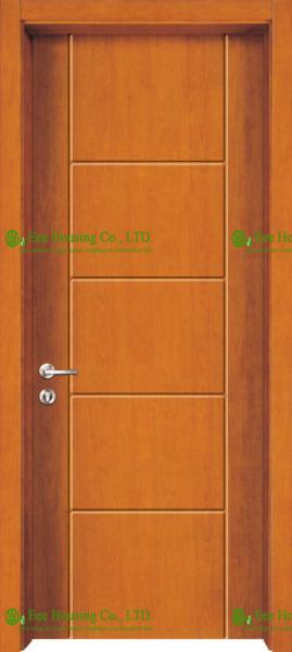 Lacquer Finished Timber Veneer Wood Door For Bedroom, China luxury Solid Core Wood Doors