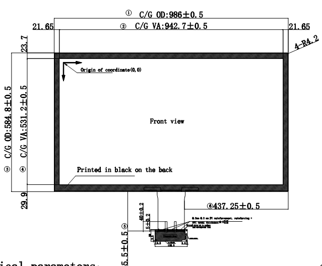 Large Capacitive Touch Screen Kiosk Touch Panel 43 Inch Lcd Touch Panel