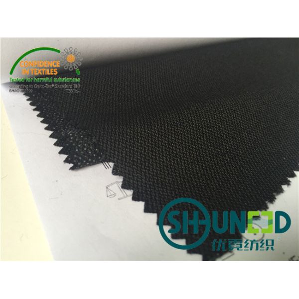 Fusible Interlining for Apparel Industry 140gsm heavy weight interlining