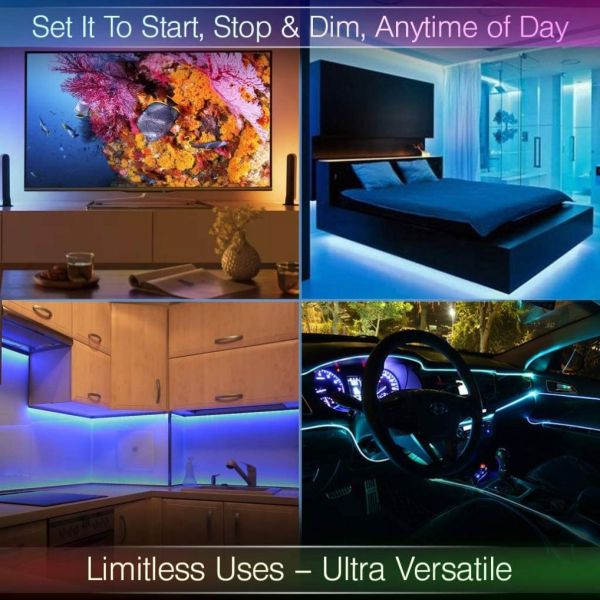 CE ROHS  10MM  12MM Tunable Cob Led Strip DC24V 2700k 6500K