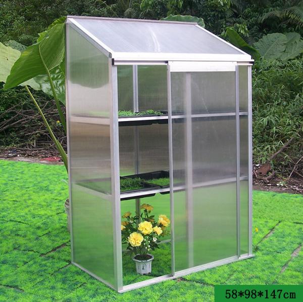 281x212x220CM Big Polycarbonate Board  Greenhouse， Easily to install without special tools，Light and fast