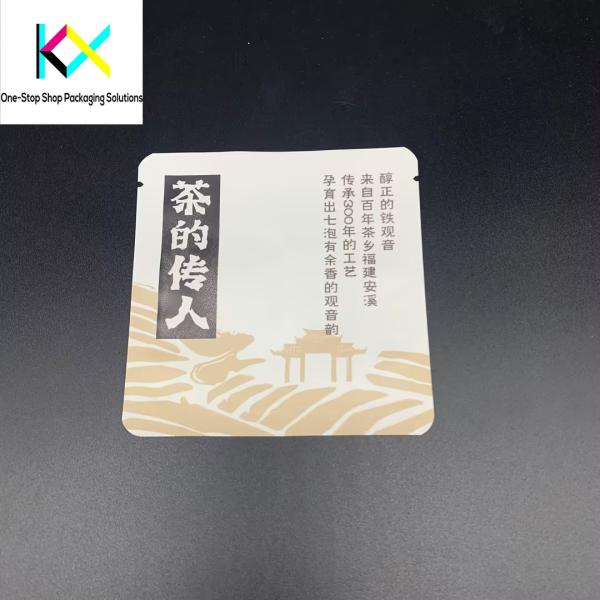Flat Packaging Pouches Digital Printing with Tear Notch for Food Product