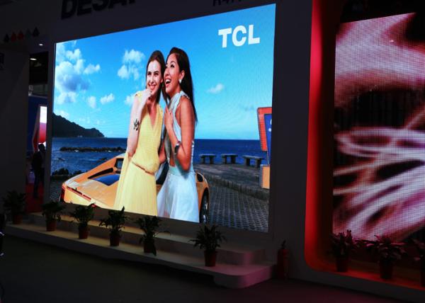 Exposição video interna flexível da cortina do diodo emissor de luz da tela P6 P5 P4 do diodo emissor de luz de HD