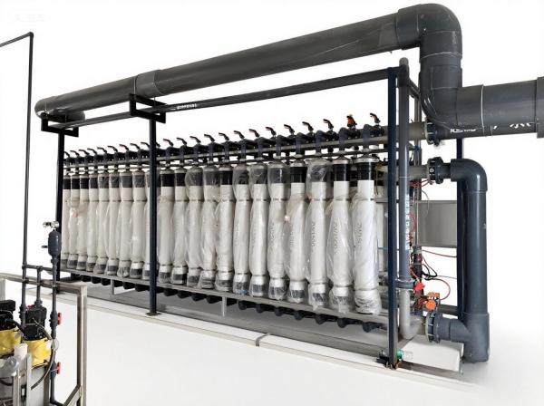 Ultrafiltration  System For  Water Reuse  70t/h  Municipal / Industrial  Wastewater Treatment Plant
