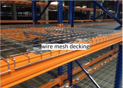 Strong Galvanized Wire Decking 900mm-1100mm Depth Pallet Racking Wire Decking