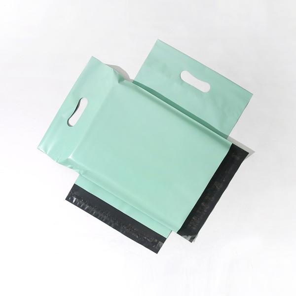 12 Silk 14 Silk Poly Mailing Bags With Handle Strong Adhesive Tear Proof
