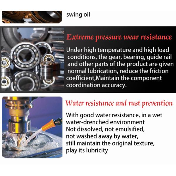 Excavator Grease Lithium Base Lubricant for Multi Purpose Lubrication Heavy Machinery