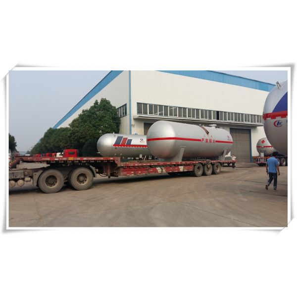 LPG Tanker 15T Propane Gas Station , 30000L Liquefied Petroleum Gas Plant