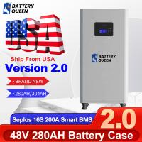 16 peças EVE EUA Stock 48V 280ah DIY Lifepo4 Lítio Standing 200A BMS