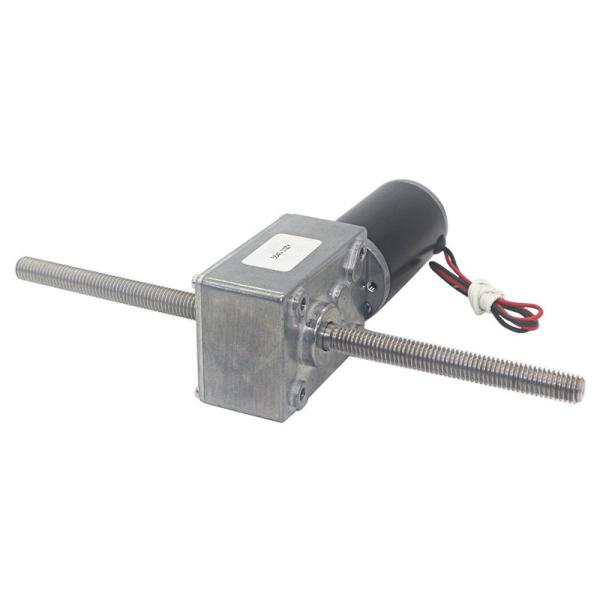 M8 Thread Orthodontics DC Worm Gear Motors Double Shaft 5840-31zy 470 rpm