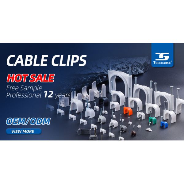 2.5*18mm U Shaped Cable Clips Nail Wire Holder Easy Installation
