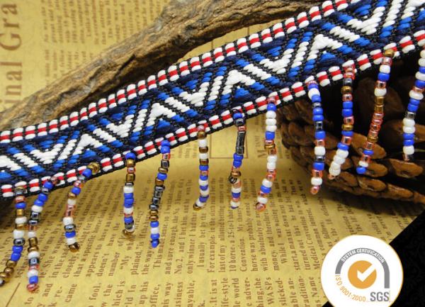 Long beads Tassel Fringe, Wholesale beads Tassel Fringe, Tassel and Fringe for clothing, beaded tassels curtains, beadsc