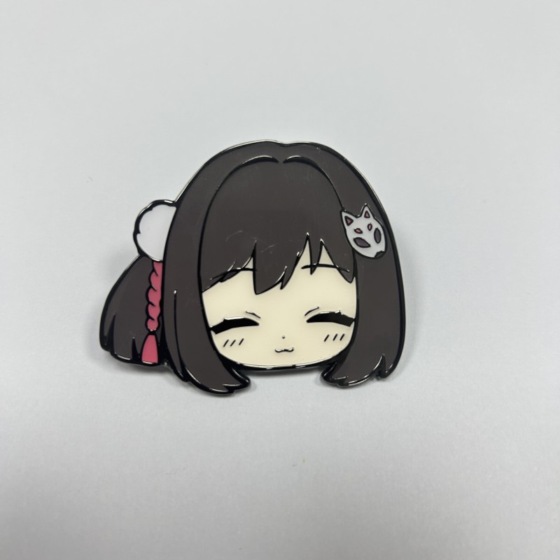 Kuda Izuna Enamel Pin - Blue Archive Character Brooch, NinNin Style Collectible