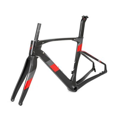 Fibra do carbono de Frameset T900 do disco da estrada do carbono da altura de 54CM para a bicicleta do freio de disco