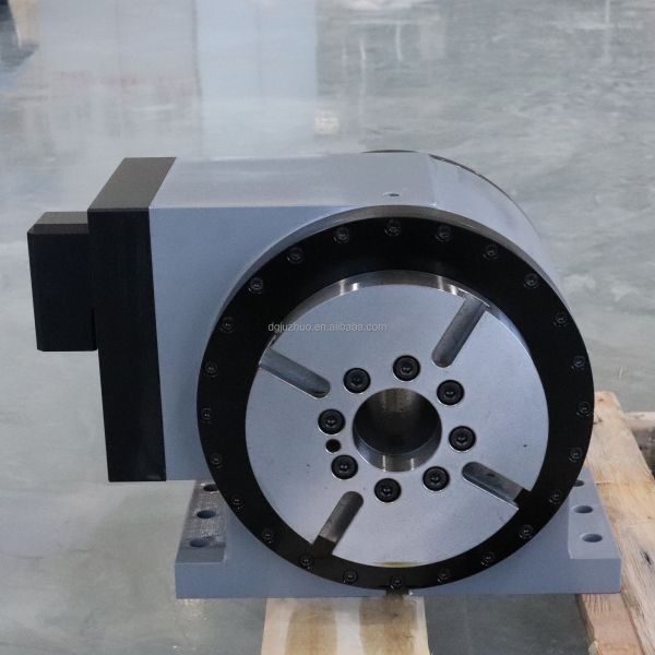 4 Axis CNC Rotary Table , Four Axis Linkage Direct Drive Rotary Table