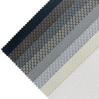 Rideau en polyester Tissu écran solaire