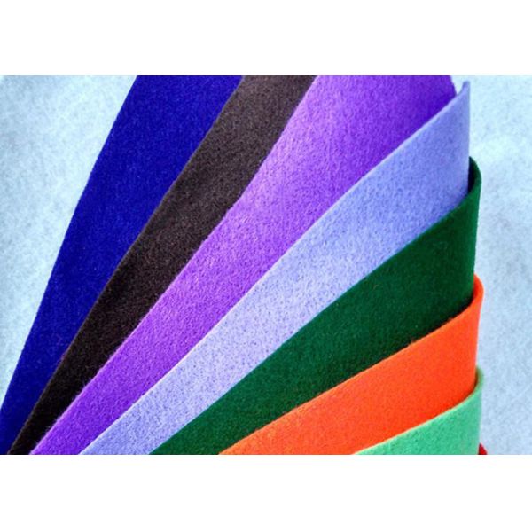 Красочной войлок полиэстера пробитый иглой, ткань 50гсм иглы пунша | 500гсм