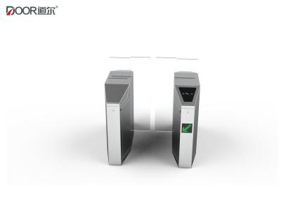 Half Height Sliding Speed Gates RFID Card Reader Face Recognition Pedestrian Sliding Turnstile