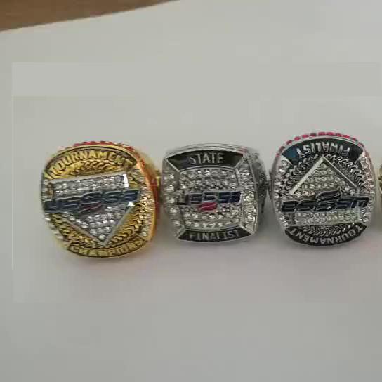 Free 3D Design Custom Championship Ring Authentic Sports Runner UP