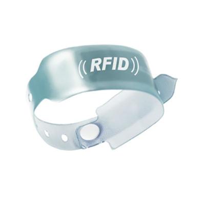 Bande de poignet imperméable de PVC RFID