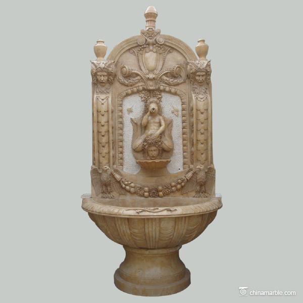 China marble Stone Carving Sculpture Limestone Fountain W-FTN12