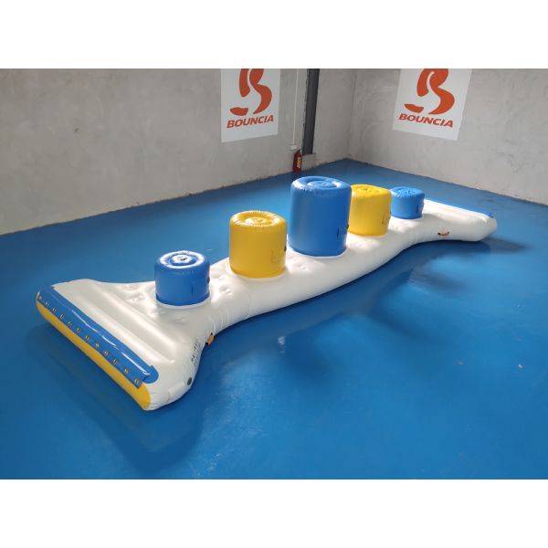 TUV Certification Inflatable Floating Water Park For Lake / Resort