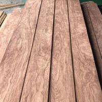 Grade AA Madeira natural Bubinga Veneer Móveis contraplacado 0,45 mm