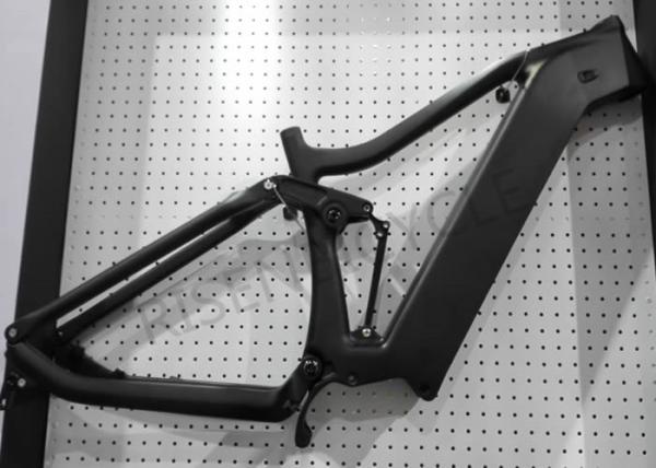 Quadro de bicicleta elétrica de carbono 27.5er Boost Suspensão completa Enduro Ebike Shimano E8000