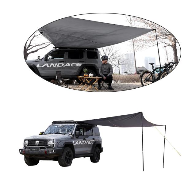 0 Area Four-season Tent Car Roof Rack Side Awning for Off Road Vehicle Roof Top Tent
