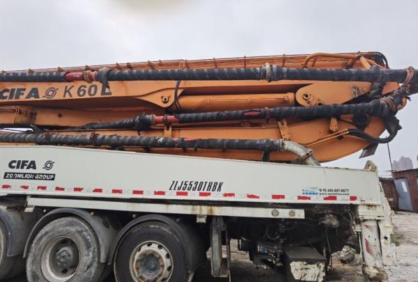 Second Hand Scania 60m Truck Mounted Concrete Pump Used Concrete Pump Truck
