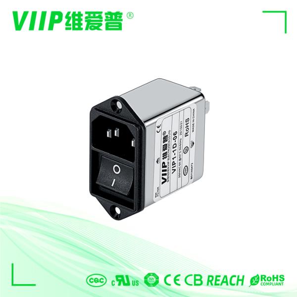 1450VDC Line To Line EMI Suppression Filter with Metal Case and 250VAC Rated Voltage