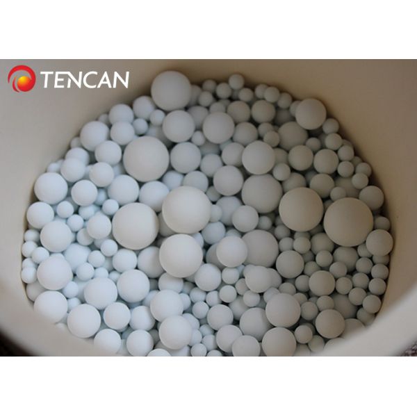 Средства массовой информации мельницы шарика высокой износостойкости, керамический меля шарик с белым цветом