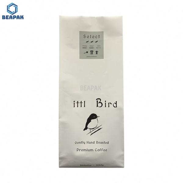 Emballage rôti de sac de café de fond plat de Bean Plastic Kraft Paper Pouch