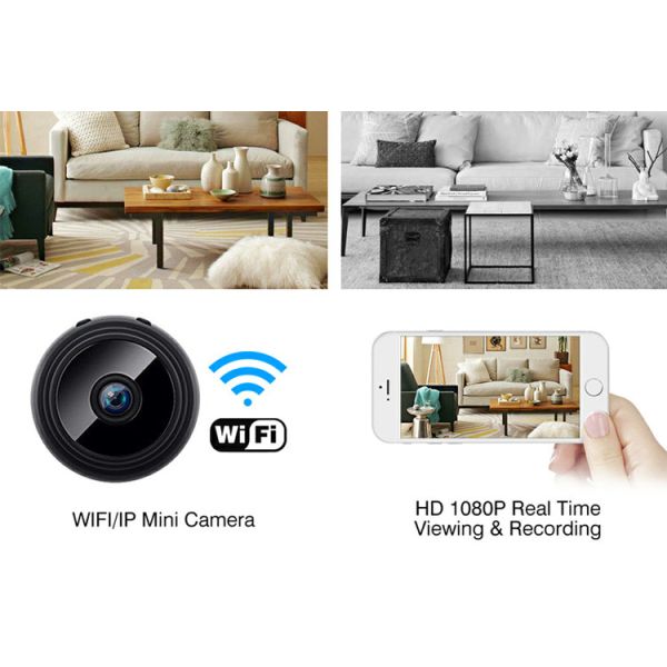 Ariza Smart Mini Wireless Wifi Cctv Camera 1080P Wireless Hidden Camera
