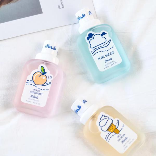 Vente en gros d'usine Mini Parfum Léger et Durable pour le Corps pour Étudiants Bébé Ours Fille avec Pêche Mini Parfums Originaux