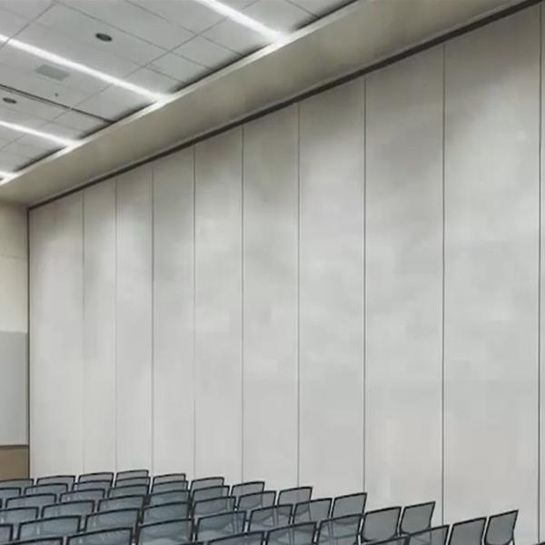 Operable Acoustic Wall Systems 89mm Soundproof Movable Partition