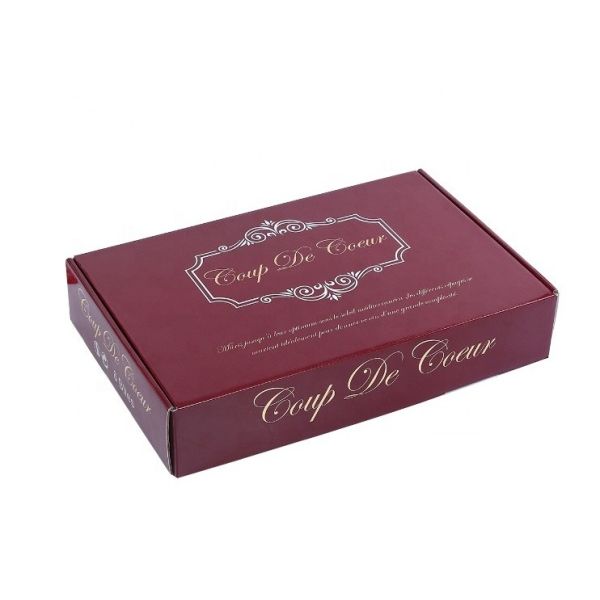 Таможня упаковки еды напечатала рифленые коробки, картонные коробки сделанные для определения размера