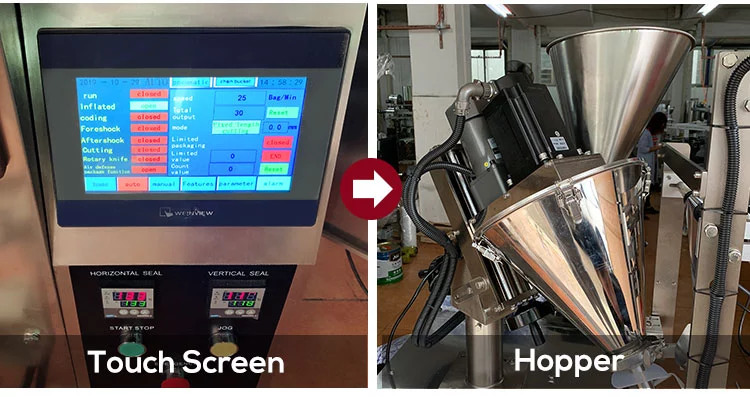 машина упаковки саше 10-50g 150mm автоматическая