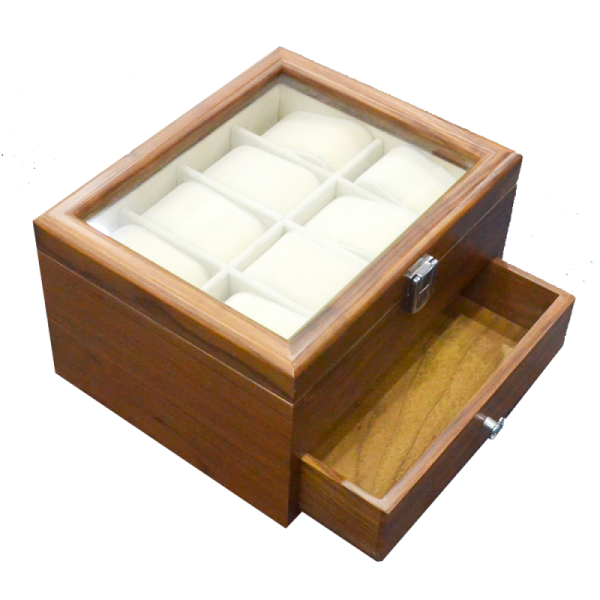 Customizable Multi-tier Wooden Jewellery Box with Ample Storage Capacity for  a Gift for Women.