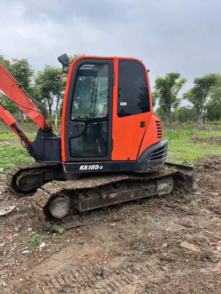 Used Kubota KX185-3 Mini Excavator 8.245t 47.8kW