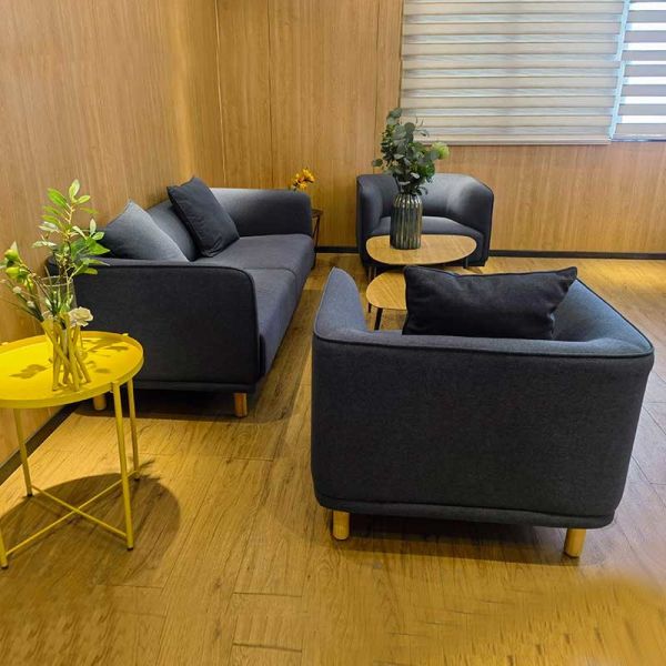 Office Sofa Manufacturers Fabric Executive Corner Office Visitor Sofa