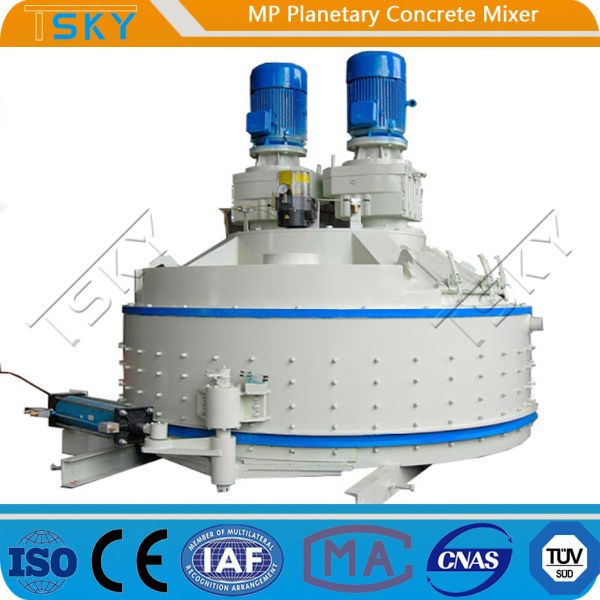 4500L que alimenta a 110KW MP4500/3000 el mezclador concreto planetario
