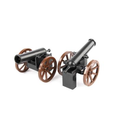 Combat accessories bricks army weapons cannon model military mini building blocks
