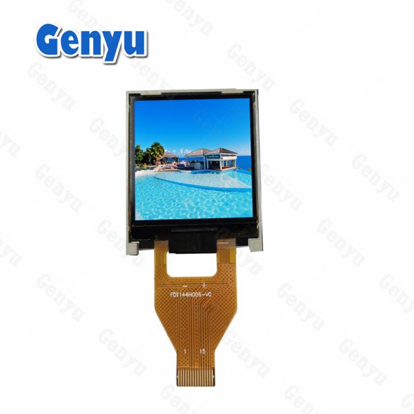 Pantalla TN LCD ST7735S 1.44'' 128x128 TFT LCD con interfaz SPI 15pin