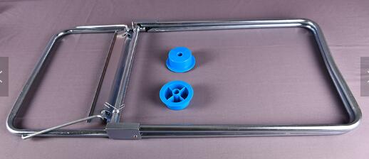 Industrial Steel Stand Alone Toilet Paper Dispenser Equipped With Serrated Cutting Edge