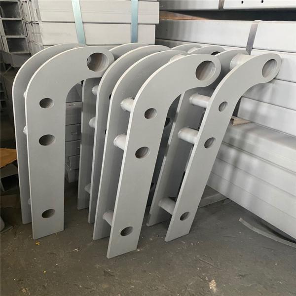 Standard AASHTO M-180 Hot Dipped Galvanized Bridge Guardrail For Road Traffic Safety