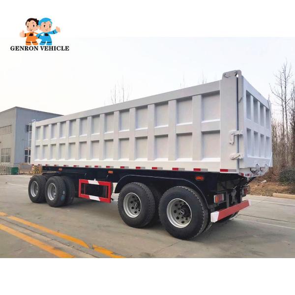 2 eixos que 50T despejam semi o reboque do caminhão para areias da entrega exportam para Cazaquistão, Usbequistão, Malásia, e assim por diante.