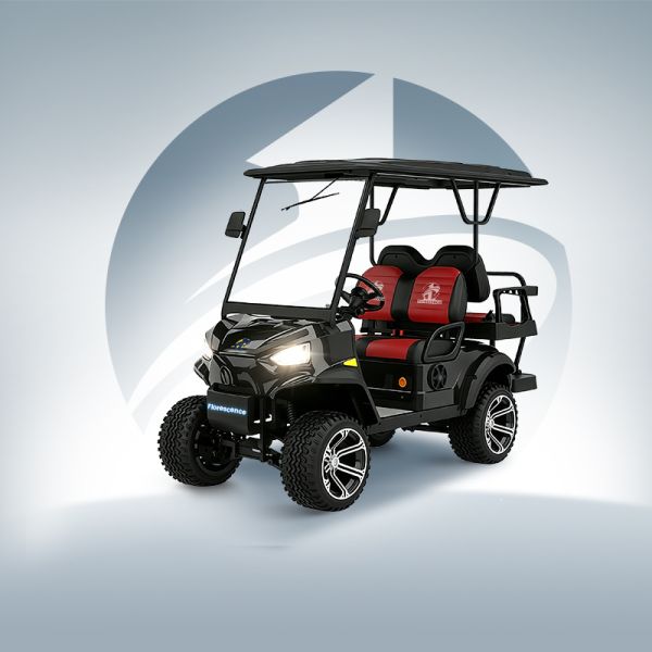 4 Seater 2+2 Seat Off Road Electric Golf Cart Lithium Battery Golf Buggy With CE Certificate