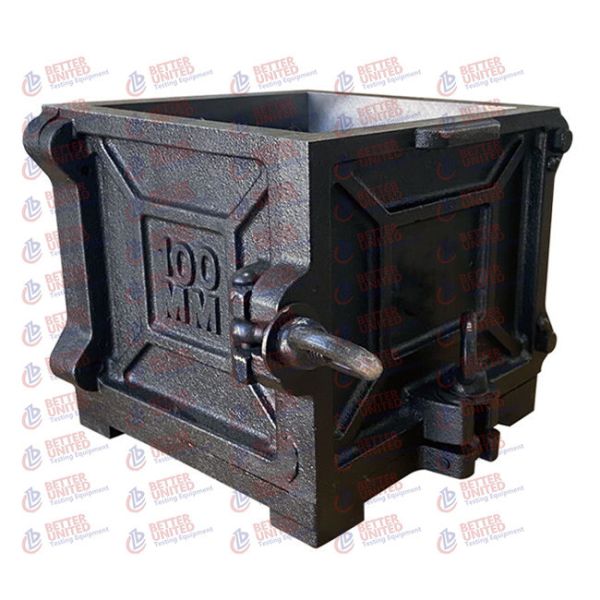 ASTM C39 Concrete Testing Machine  Cast Iron 100mm Cube Moulds